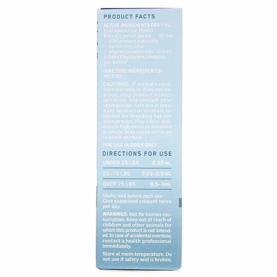 Hemp Extract for Adult Dogs 17 Mg, CW